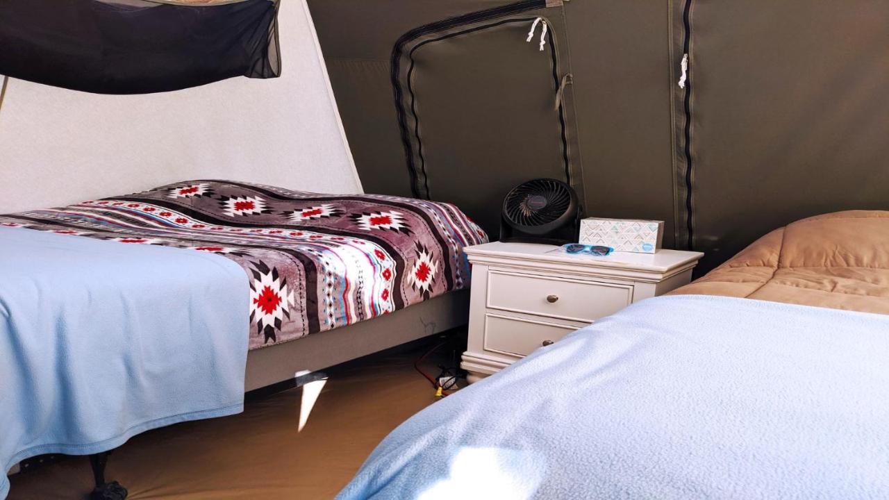 Funstays Glamping Setup Tent In Rv Park #4 Ok-T4 Moab Kültér fotó