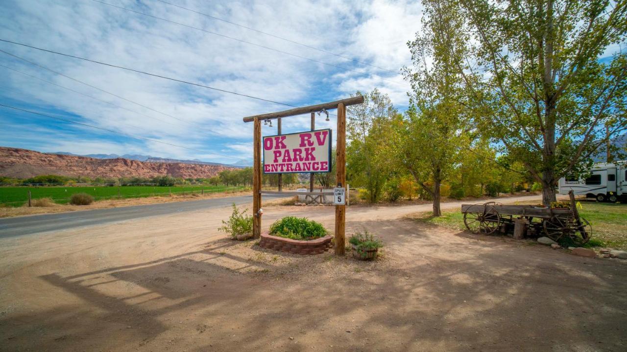 Funstays Glamping Setup Tent In Rv Park #4 Ok-T4 Moab Kültér fotó